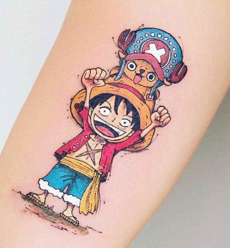 nhân vật luffy và cậu bạn thân