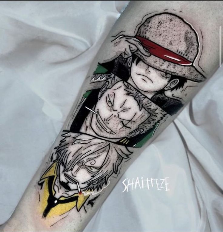 ba nhân vật hoạt hình one piece