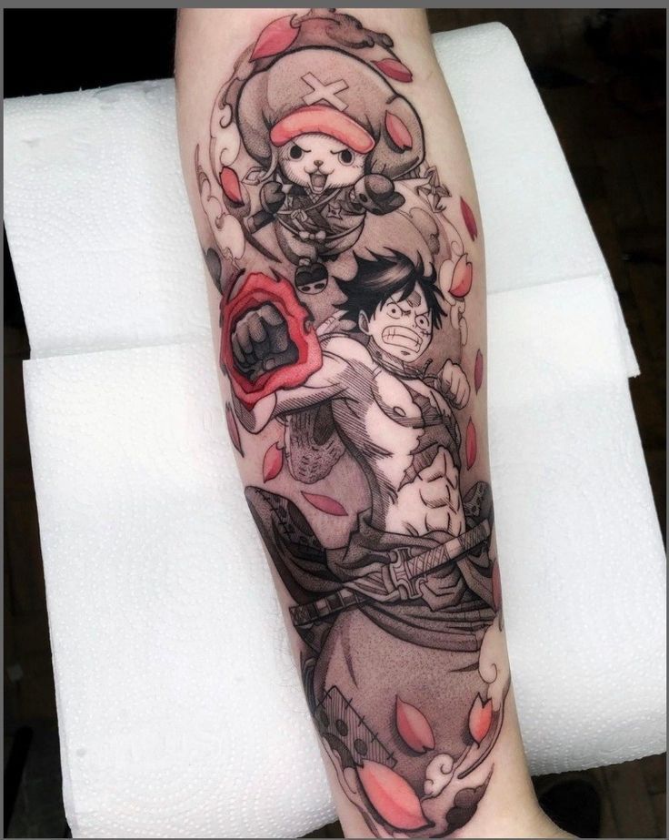 one piece đang chuẩn bị chiến đấu