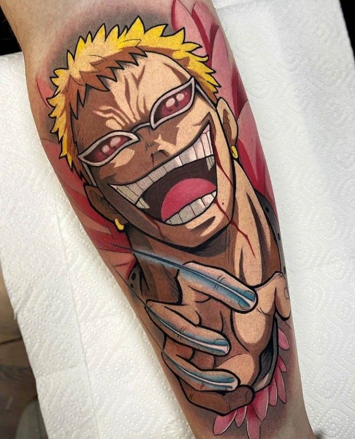 hình xăm one piece ngầu