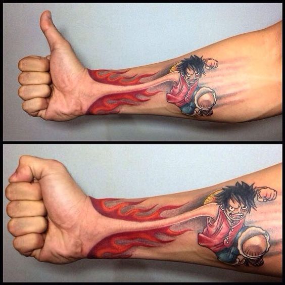 tư thế one piece chuẩn bị chiến đấu