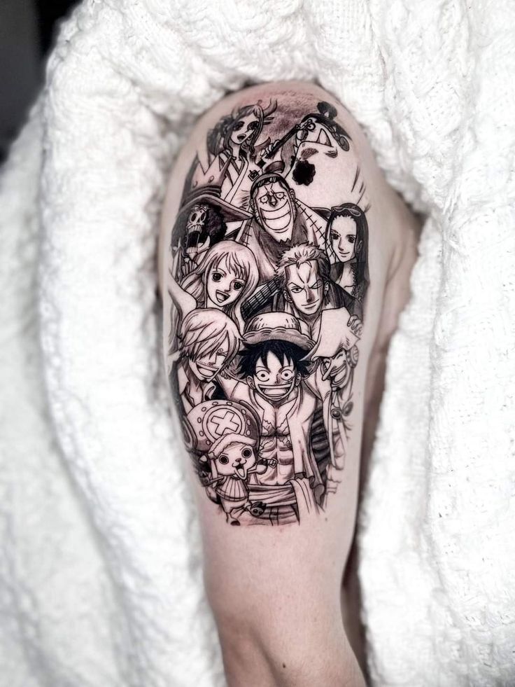 dàn nhân vật chính của one piece