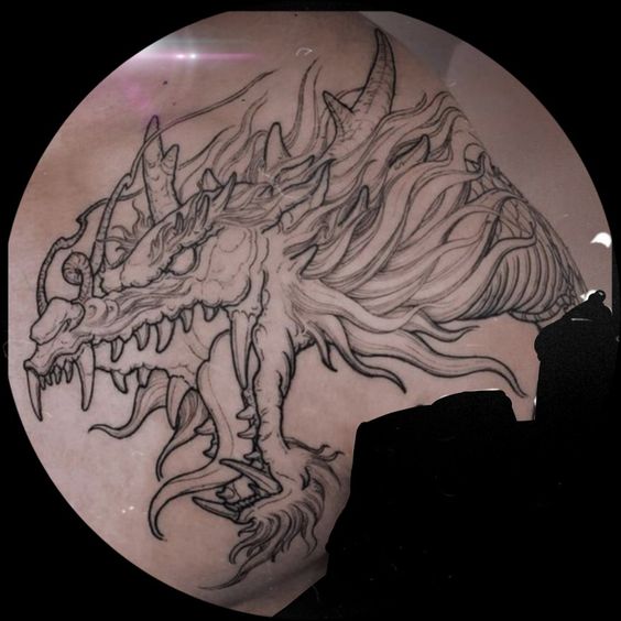 150 mẫu hình xăm rồng ở ngực cực đẹp giúp anh em lên ý tưởng - Genztattoo