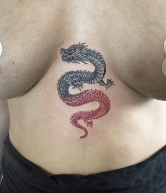 150 mẫu hình xăm rồng ở ngực cực đẹp giúp anh em lên ý tưởng - Genztattoo
