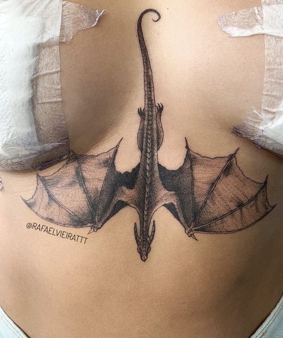 150 mẫu hình xăm rồng ở ngực cực đẹp giúp anh em lên ý tưởng - Genztattoo