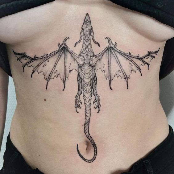 150 mẫu hình xăm rồng ở ngực cực đẹp giúp anh em lên ý tưởng - Genztattoo