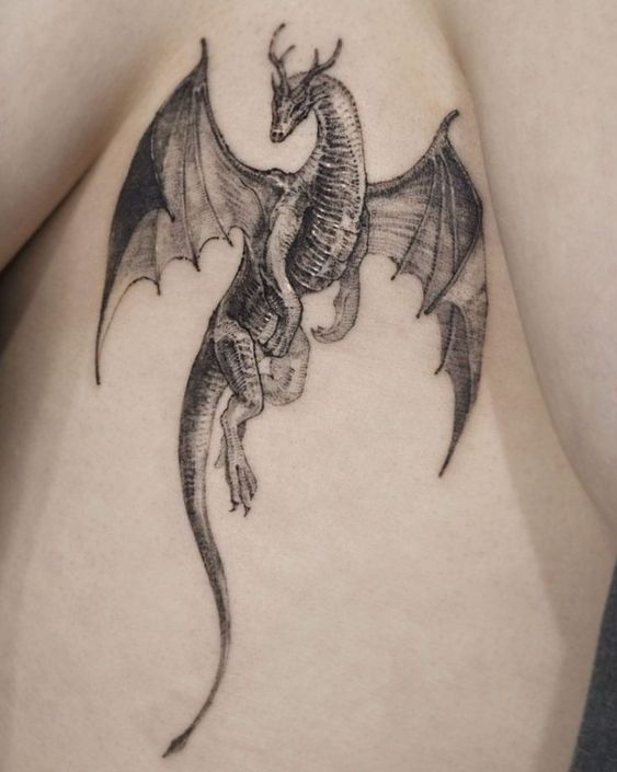 150 mẫu hình xăm rồng ở ngực cực đẹp giúp anh em lên ý tưởng - Genztattoo