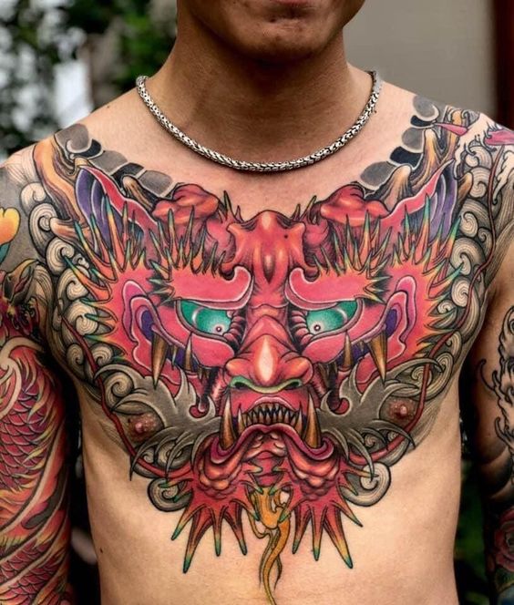 150 mẫu hình xăm rồng ở ngực cực đẹp giúp anh em lên ý tưởng - Genztattoo