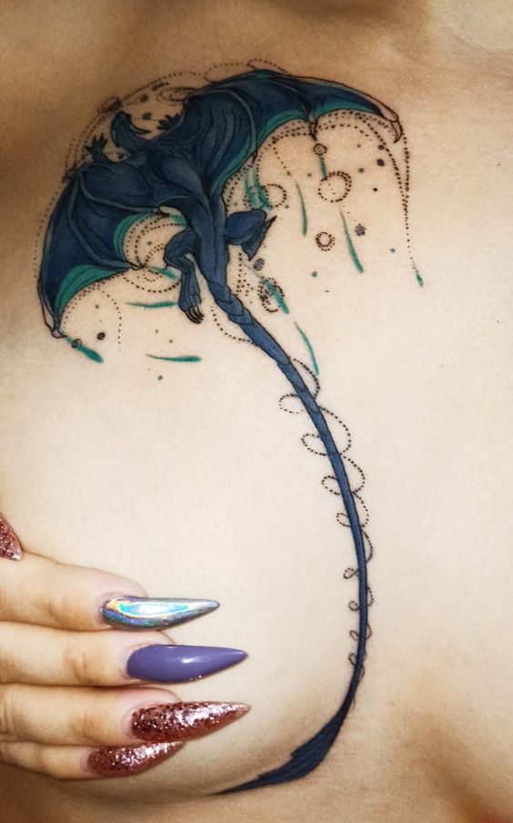 150 mẫu hình xăm rồng ở ngực cực đẹp giúp anh em lên ý tưởng - Genztattoo