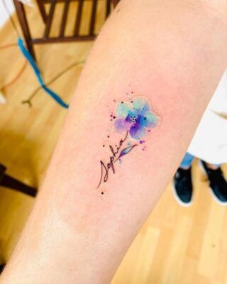 lạ mắt với kiểu xăm tên nghệ thuật độc đáo