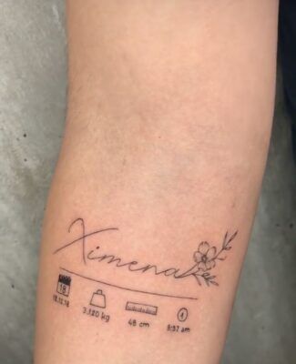 mẫu tattoo tên với ý tưởng sáng tạo ý nghĩa