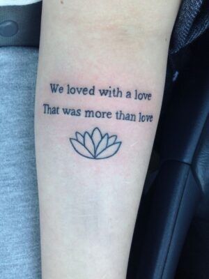 Hình xăm tiếng anh về tình yêu tattoo chữ english về tình yêu