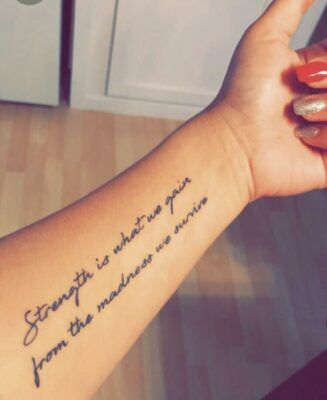 Hình xăm tiếng anh trên tay tattoo chữ tiếng anh ở tay
