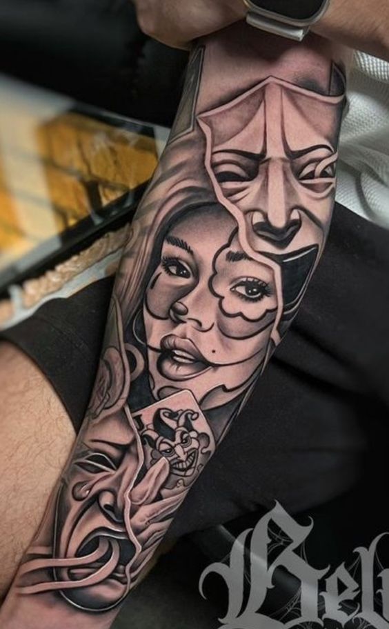 777+ hình xăm cô gái sáng tạo và phong cách - Genztattoo