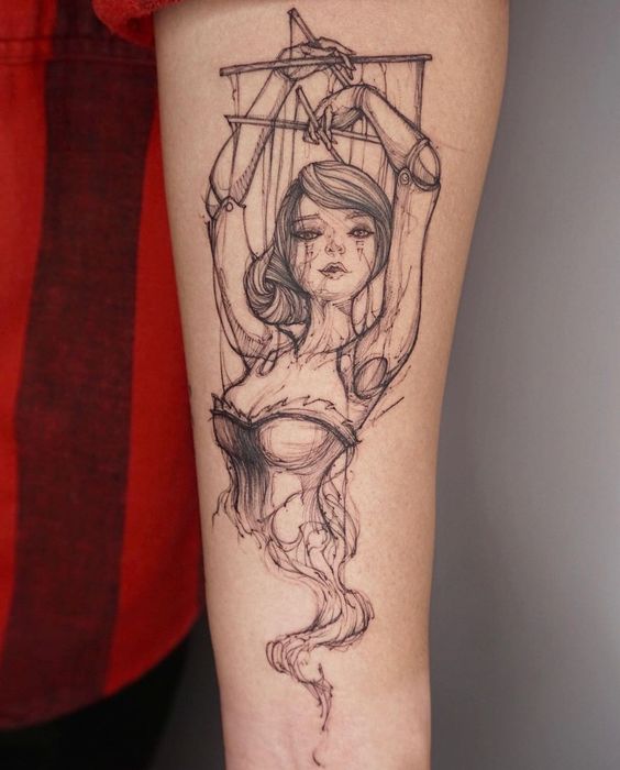 777+ hình xăm cô gái sáng tạo và phong cách - Genztattoo