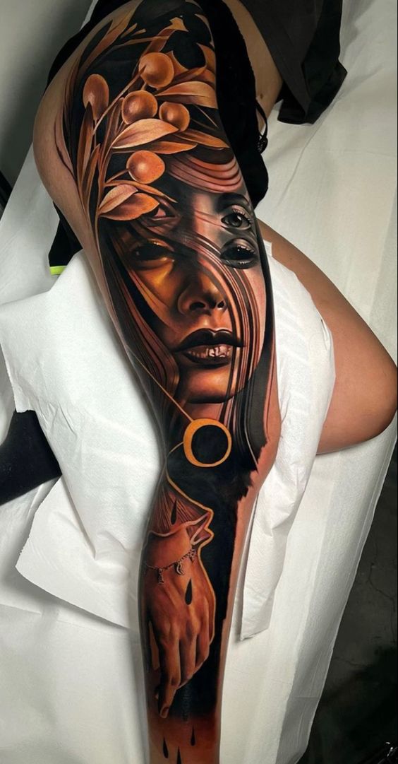 777+ hình xăm cô gái sáng tạo và phong cách - Genztattoo