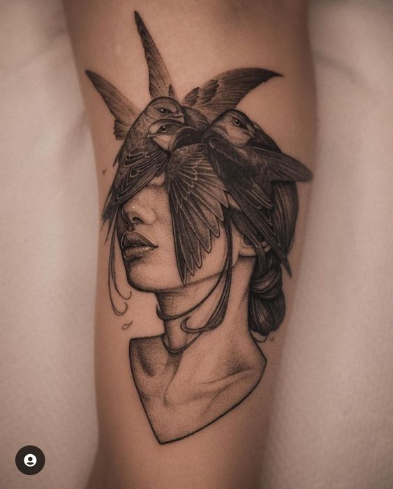 777+ hình xăm cô gái sáng tạo và phong cách - Genztattoo