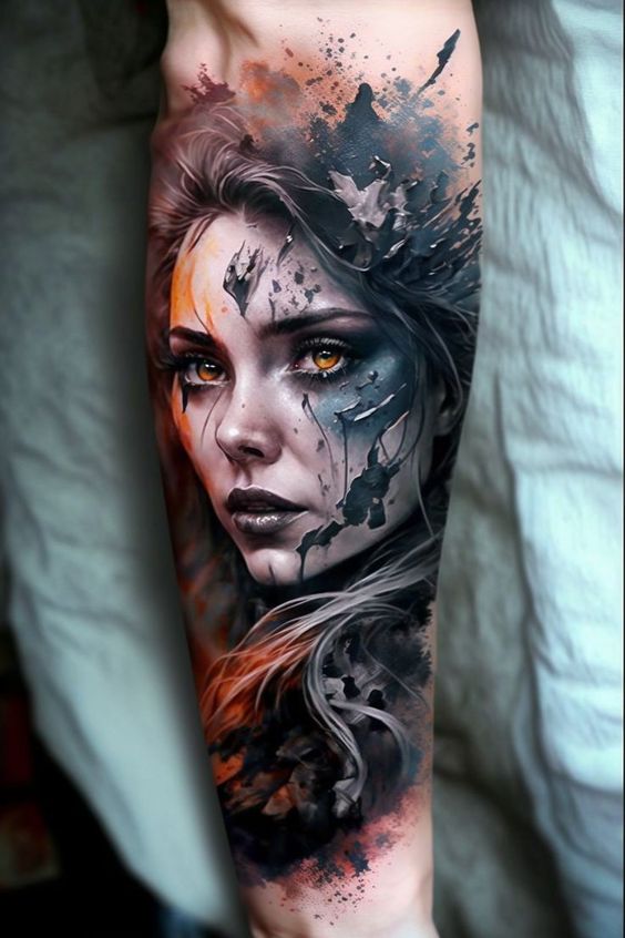 777+ hình xăm cô gái sáng tạo và phong cách - Genztattoo