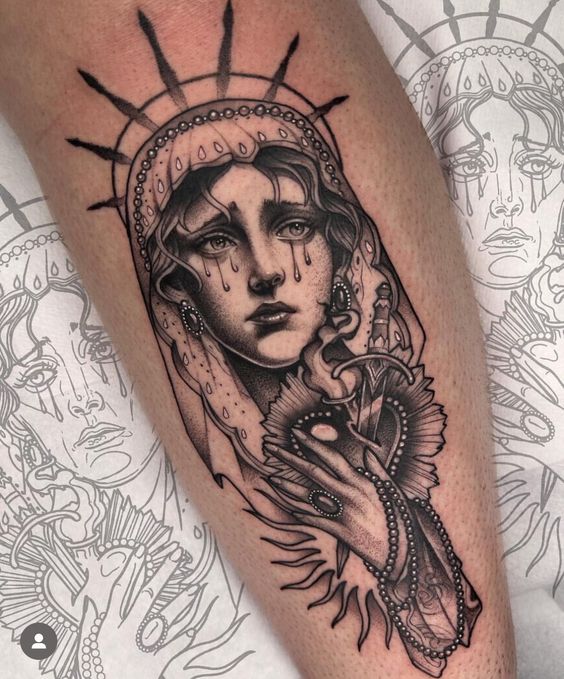 777+ hình xăm cô gái sáng tạo và phong cách - Genztattoo