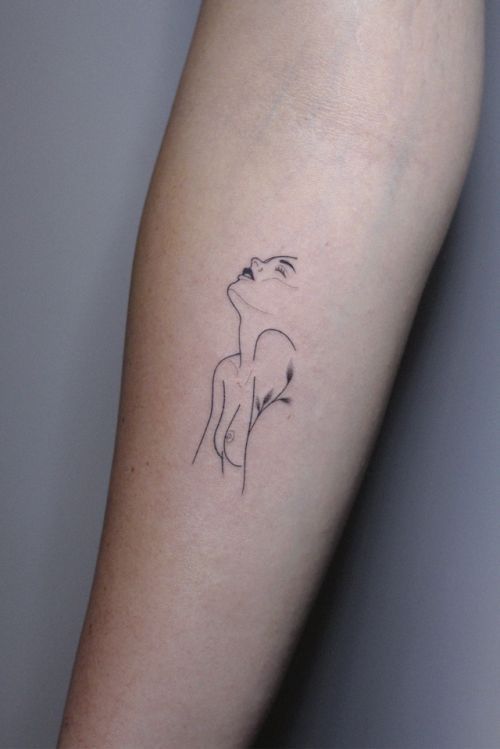 777+ hình xăm cô gái sáng tạo và phong cách - Genztattoo