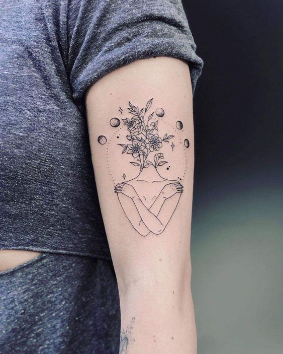 777+ hình xăm cô gái sáng tạo và phong cách - Genztattoo