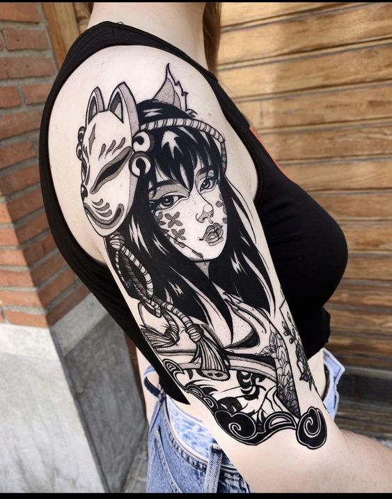 777+ hình xăm cô gái sáng tạo và phong cách - Genztattoo