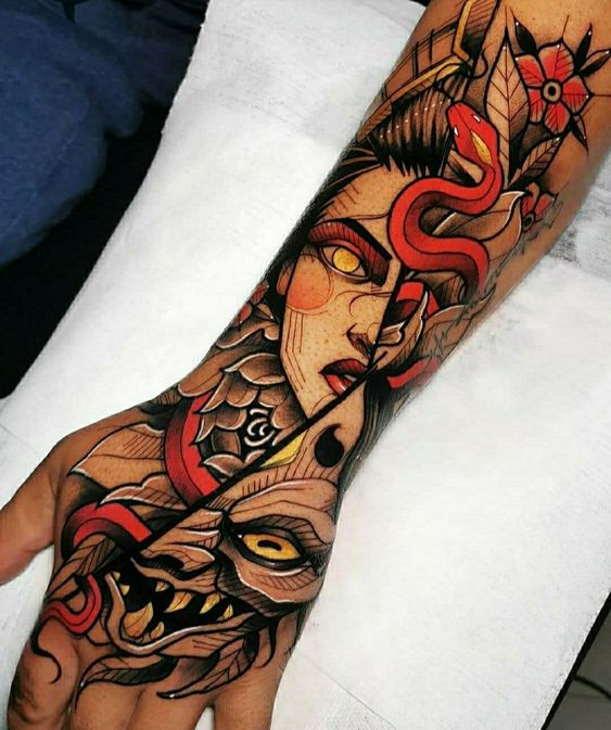 777+ hình xăm cô gái sáng tạo và phong cách - Genztattoo