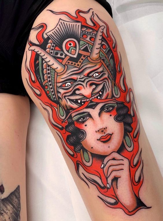 777+ hình xăm cô gái sáng tạo và phong cách - Genztattoo