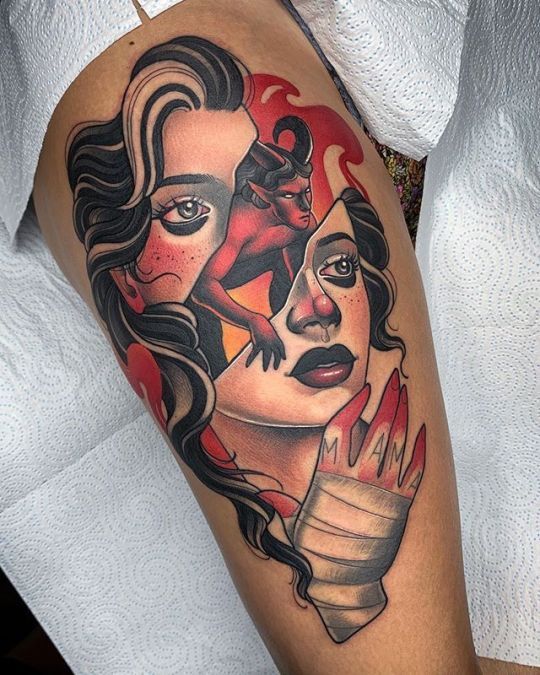 777+ hình xăm cô gái sáng tạo và phong cách - Genztattoo