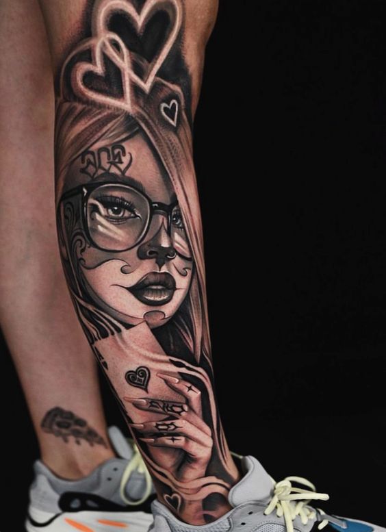 777+ hình xăm cô gái sáng tạo và phong cách - Genztattoo