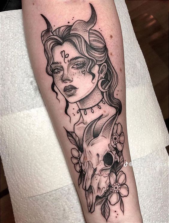 777+ hình xăm cô gái sáng tạo và phong cách - Genztattoo