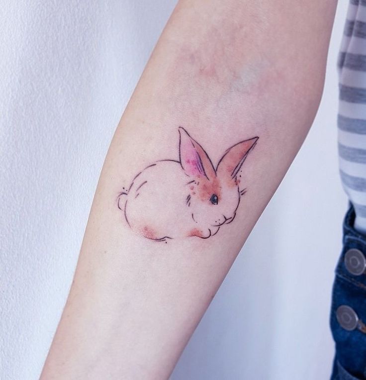 nổi bật với hình xăm chú thỏ dễ thương Gợi ý 444+ hình xăm con thỏ cute, dễ thương, độc đáo - Genztattoo