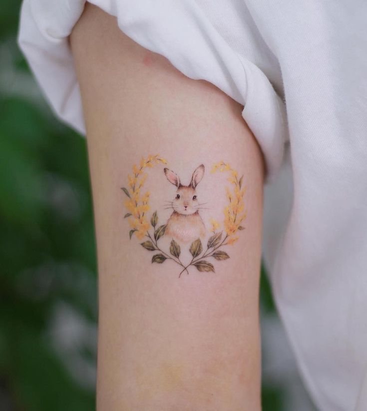 có nghĩa là giúp cuộc sống được viên mãn Gợi ý 444+ hình xăm con thỏ cute, dễ thương, độc đáo - Genztattoo