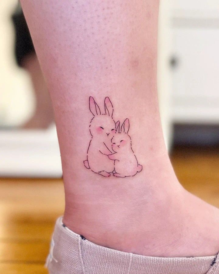 biểu tượng tình yêu có ý nghĩa Gợi ý 444+ hình xăm con thỏ cute, dễ thương, độc đáo - Genztattoo