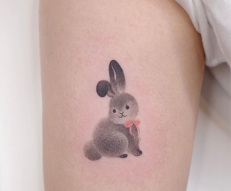 Hình xăm động vật yêu thích tiết lộ tính cách Gợi ý 444+ hình xăm con thỏ cute, dễ thương, độc đáo - Genztattoo