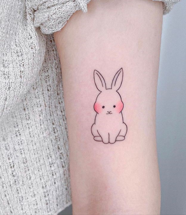 Lựa chọn hoàn hảo cho những cô nàng yêu thích sự dễ thương Gợi ý 444+ hình xăm con thỏ cute, dễ thương, độc đáo - Genztattoo