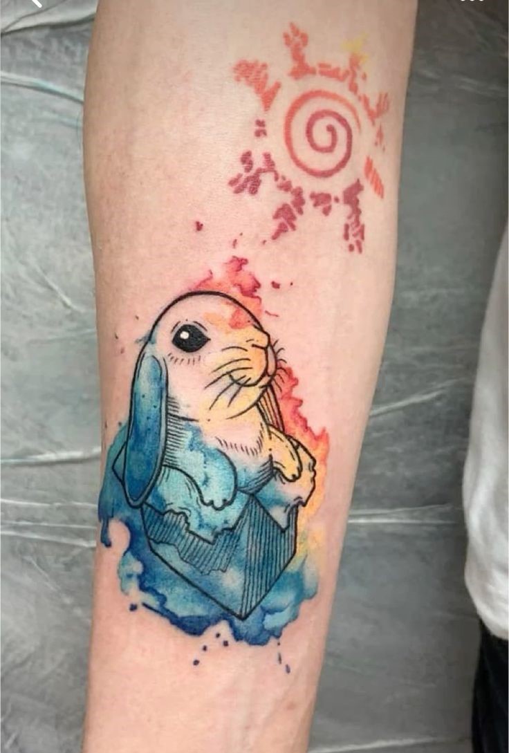 cảm hứng sáng tạo Gợi ý 444+ hình xăm con thỏ cute, dễ thương, độc đáo - Genztattoo
