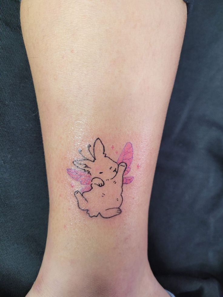 hình xăm thỏ dễ thương Gợi ý 444+ hình xăm con thỏ cute, dễ thương, độc đáo - Genztattoo