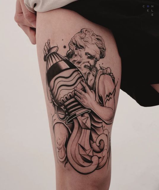 150 hình xăm cung bảo bình đẹp được tattoo bởi thợ xăm giỏi nhất