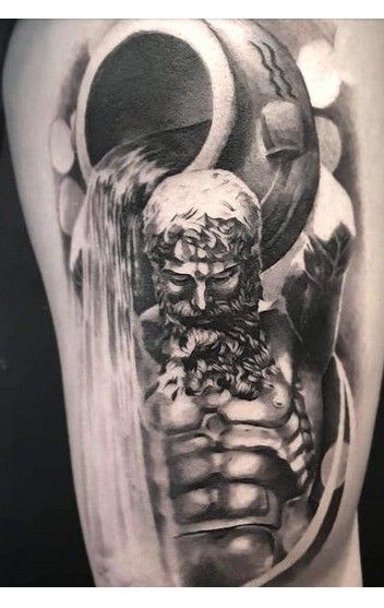 150 hình xăm cung bảo bình đẹp được tattoo bởi thợ xăm giỏi nhất