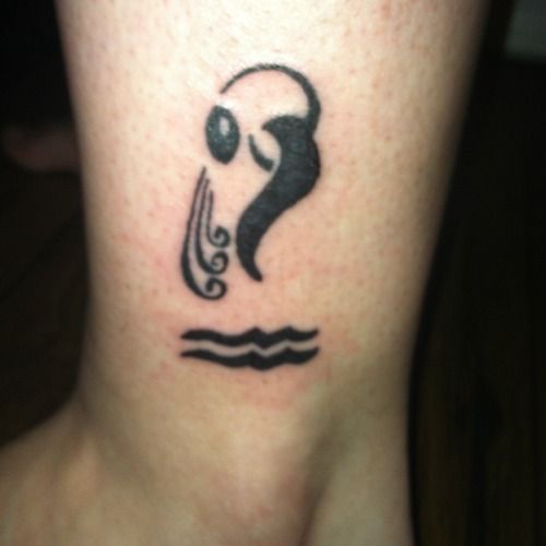 150 hình xăm cung bảo bình đẹp được tattoo bởi thợ xăm giỏi nhất