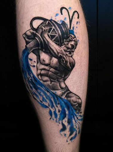 150 hình xăm cung bảo bình đẹp được tattoo bởi thợ xăm giỏi nhất