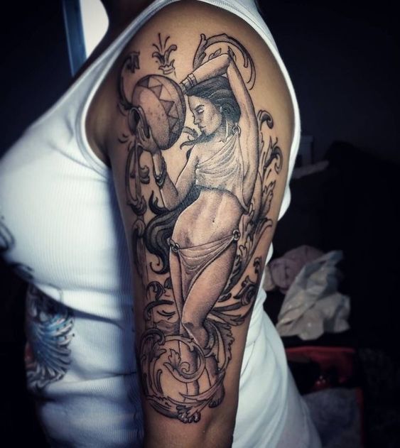 150 hình xăm cung bảo bình đẹp được tattoo bởi thợ xăm giỏi nhất