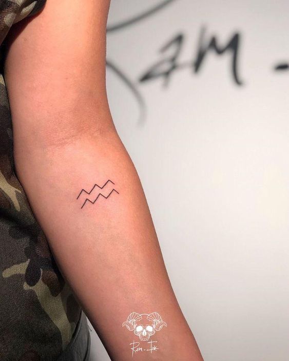 150 hình xăm cung bảo bình đẹp được tattoo bởi thợ xăm giỏi nhất