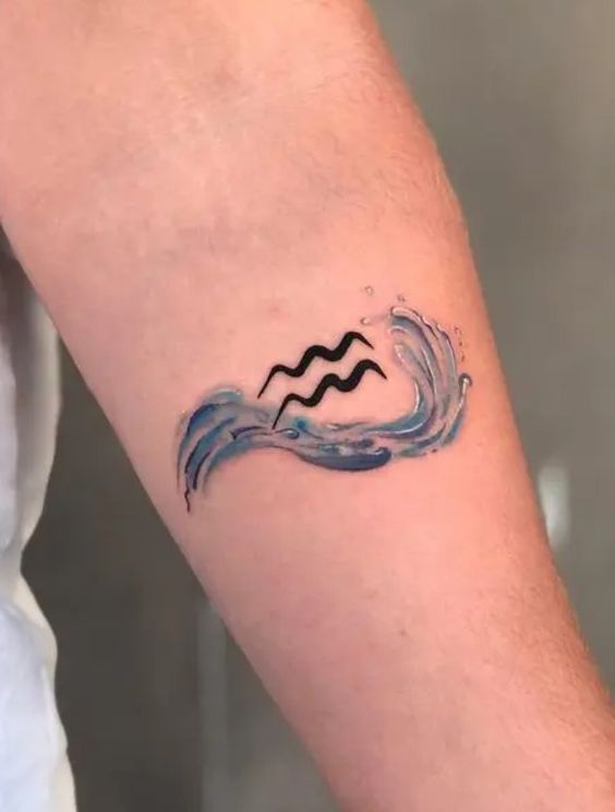 150 hình xăm cung bảo bình đẹp được tattoo bởi thợ xăm giỏi nhất