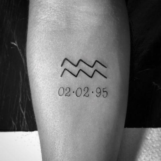 150 hình xăm cung bảo bình đẹp được tattoo bởi thợ xăm giỏi nhất
