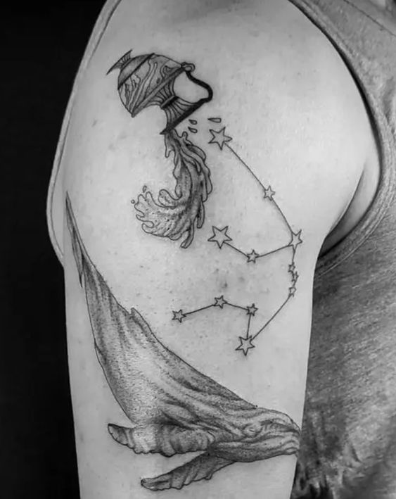 150 hình xăm cung bảo bình đẹp được tattoo bởi thợ xăm giỏi nhất