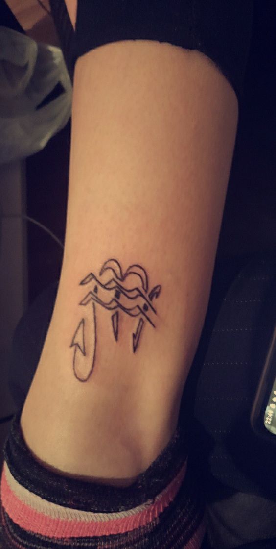 150 hình xăm cung bảo bình đẹp được tattoo bởi thợ xăm giỏi nhất