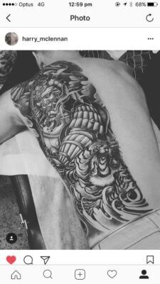 tướng quân samurai kết hợp ông hổ