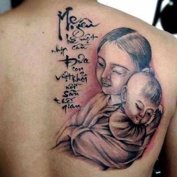 hình xăm ý nghĩa mẹ và con hình xăm mẹ và con đầy ý nghĩa